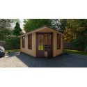 Cabaña esquinera 40mm REEM1 4.5mx3m
