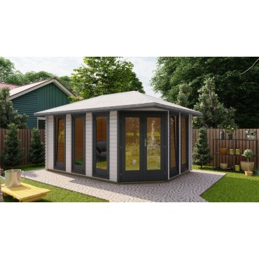 Cabaña esquinera 40mm Marb1 4.5mx3m