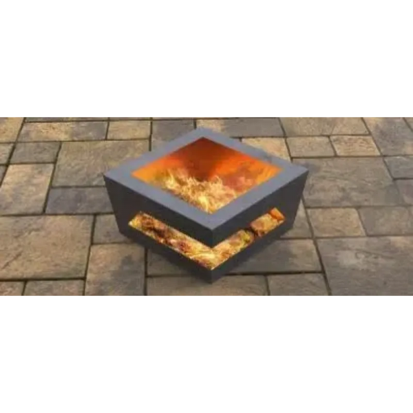 Chimenea Cubo con recorte