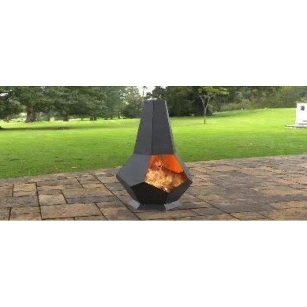 Chimenea Hexagon Stone