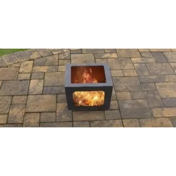 Chimenea Moderna con recorte