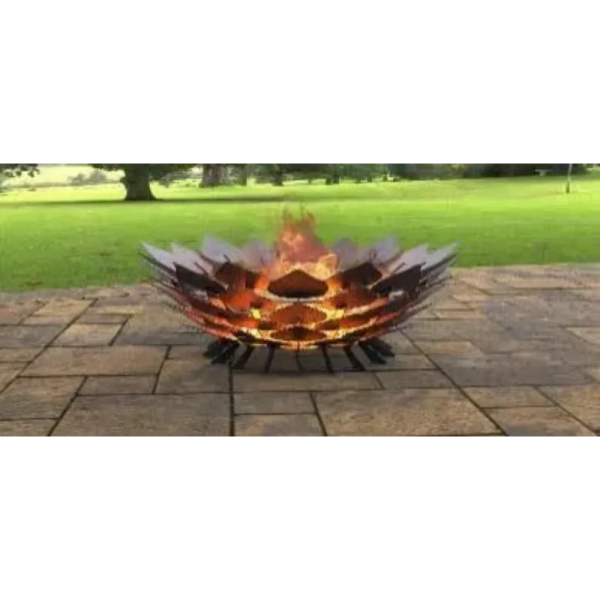 Chimenea Escala de hojas abiertas