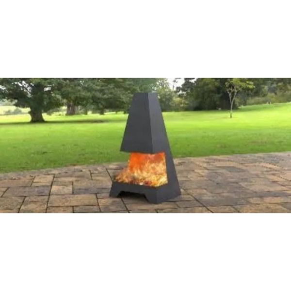 Chimenea Frente piramidal