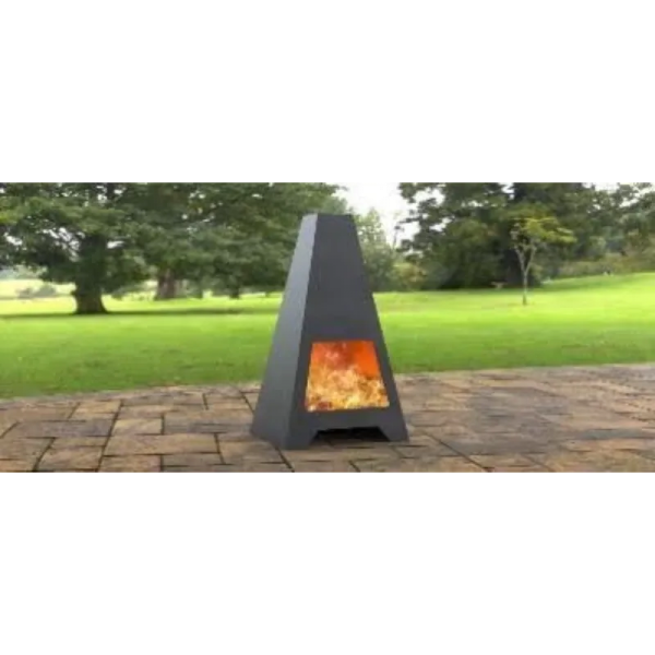 Chimenea Pirámide de un lado