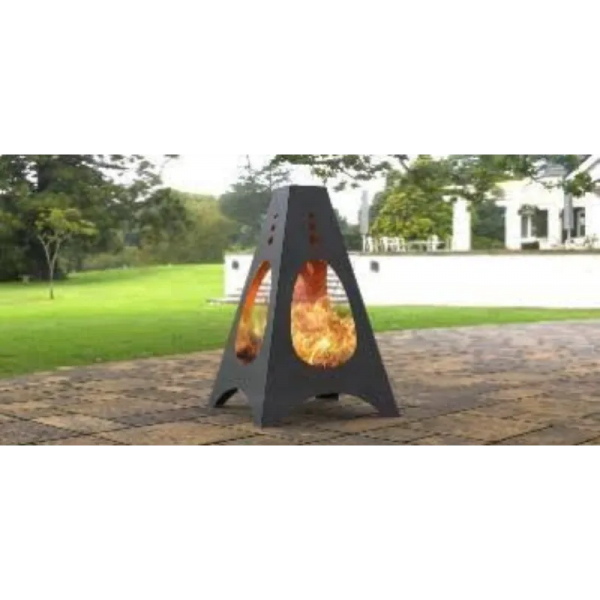Chimenea Óvalo piramidal v2