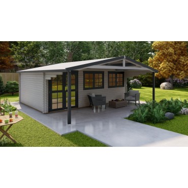Oficina del jardín 40mm MadridPro 6mx4m+2m