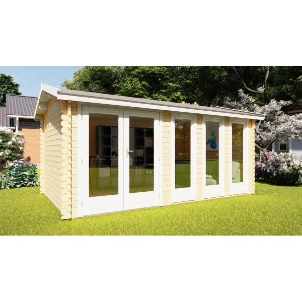 Oficina del jardín 40mm Moon 4.8mx3m