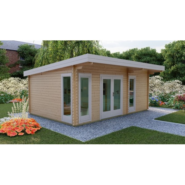 Oficina del jardín 40mm Teresa 5.8mx3.9m /3 habitaciones