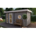 Sauna de jardín 45mm Rothenham 4.8mx2.4m