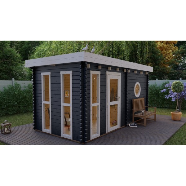 Sauna de jardín 45mm Rothenham 4.8mx2.4m