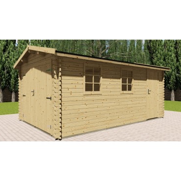 Garaje de madera JEY 3.3mx5.1m